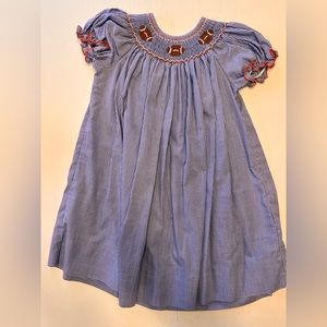 Smocked Bishop Football Dress